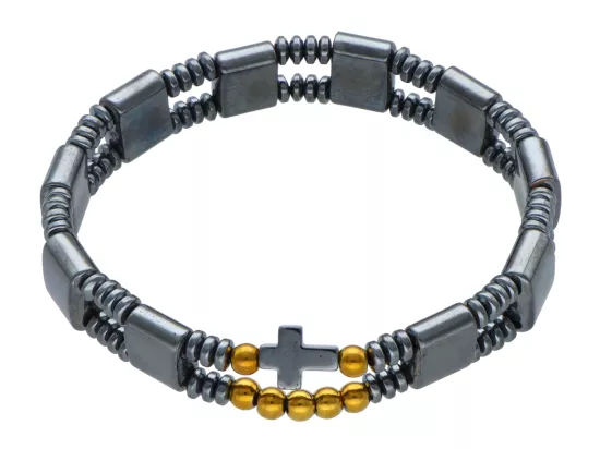 R4E46 BRANSOLETKA HEMATYT