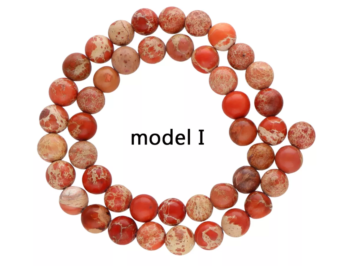 K7H17 JASPIS CESARSKI KULE 8,5 mm - 1 SZNUR