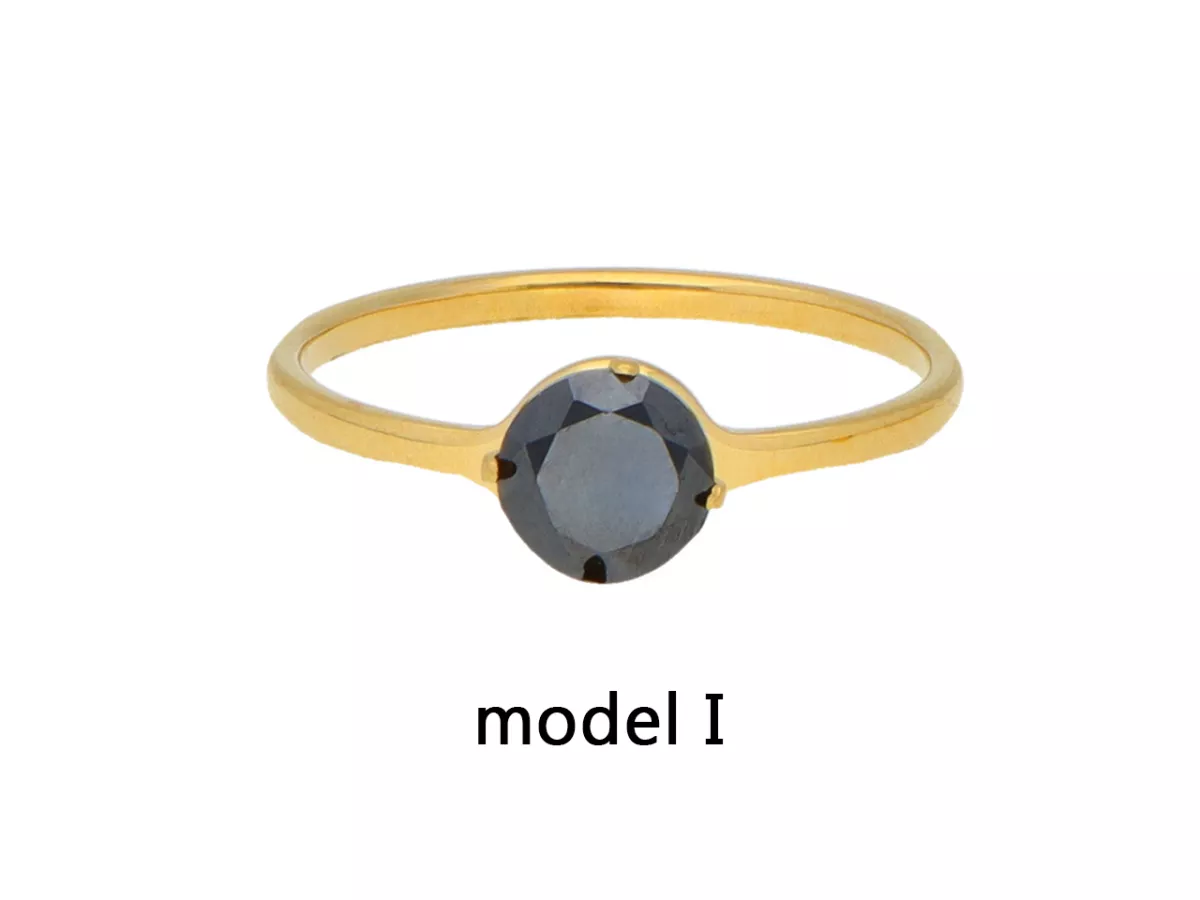 R3I80 PIERŚCIONEK ZE STALI CHIRURGICZNEJ - 1 SZTUKA