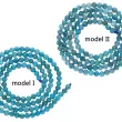 K6Y24 APATYT KULE FASETOWANE 3 mm - 1 SZNUR