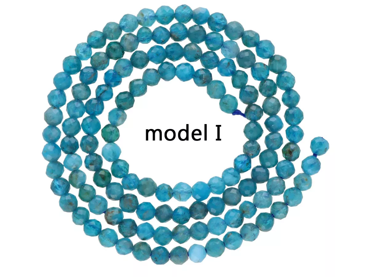 K7C61 APATYT KULE FASETOWANE 3 mm - 1 SZNUR