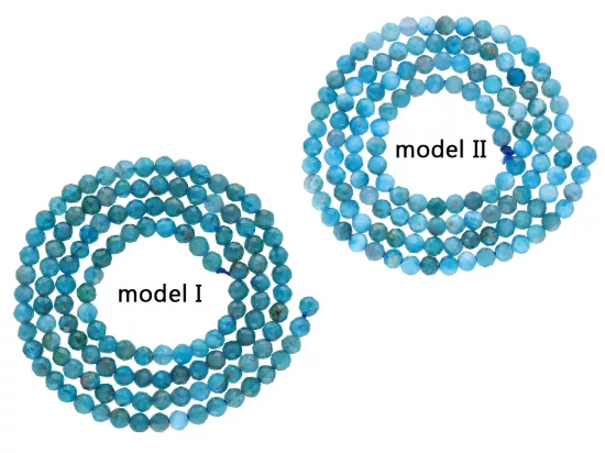 K7C61 APATYT KULE FASETOWANE 3 mm - 1 SZNUR