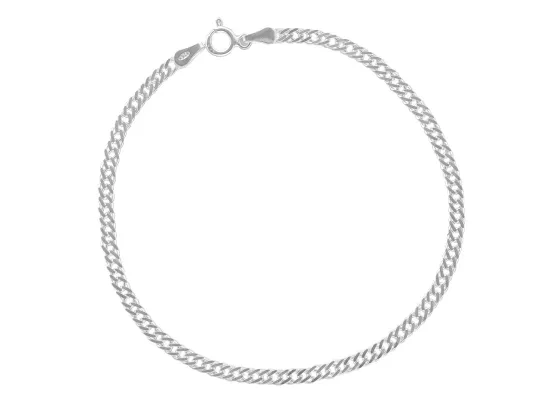 P3K61 BRANSOLETKA ROMBO 19 cm SREBRO 925