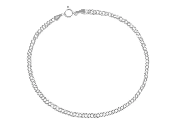 P3K61 BRANSOLETKA ROMBO 19 cm SREBRO 925