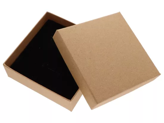 V1B06 PUDEŁKO EKO NA BIŻUTERIĘ 9/9 cm (O1H59) WADLIWY