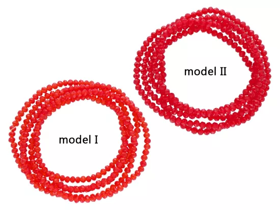 S1W04 KRYSZTAŁKI 4/3,5 mm - 1 SZNUR