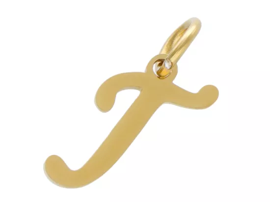 P5N80 ZAWIESZKA OZDOBNA ZE STALI CHIRURGICZNEJ LITERKA "T" - 1 SZTUKA