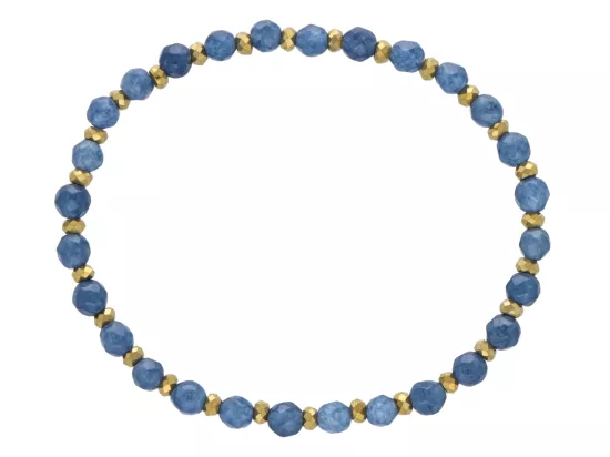 R5D28 BRANSOLETKA AGAT I HEMATYT