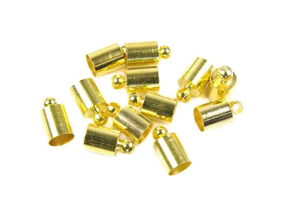 P4O45 KOŃCÓWKI DO WKLEJANIA 5 mm - 12 SZTUK