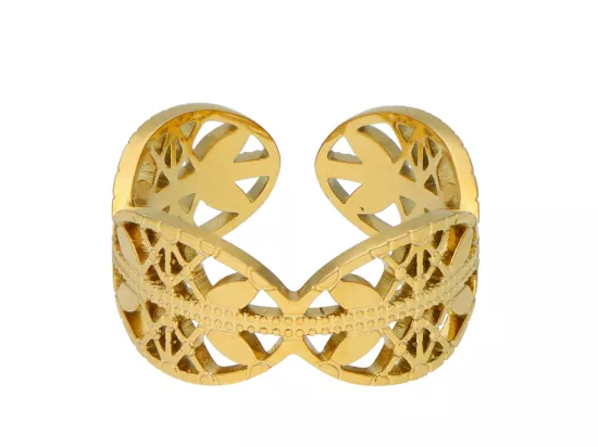 R3H26 PIERŚCIONEK ZE STALI CHIRURGICZNEJ - 1 SZTUKA