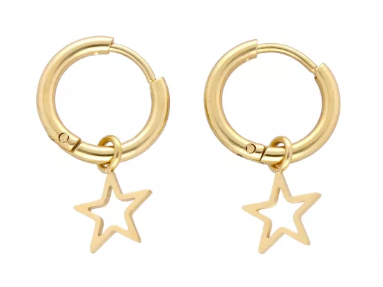 U1O68 KOLCZYKI STAL CHIRURGICZNA 1 PARA