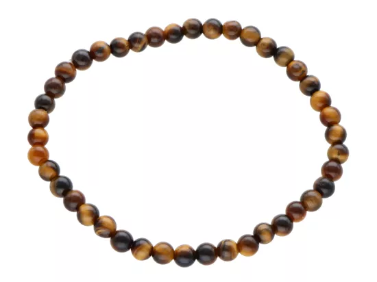 R4D85 BRANSOLETKA TYGRYSIE OKO KULE 4,5 mm