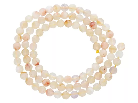 K7N61 CYTRYN KULE FASETOWANE 4 mm - 1 SZNUR