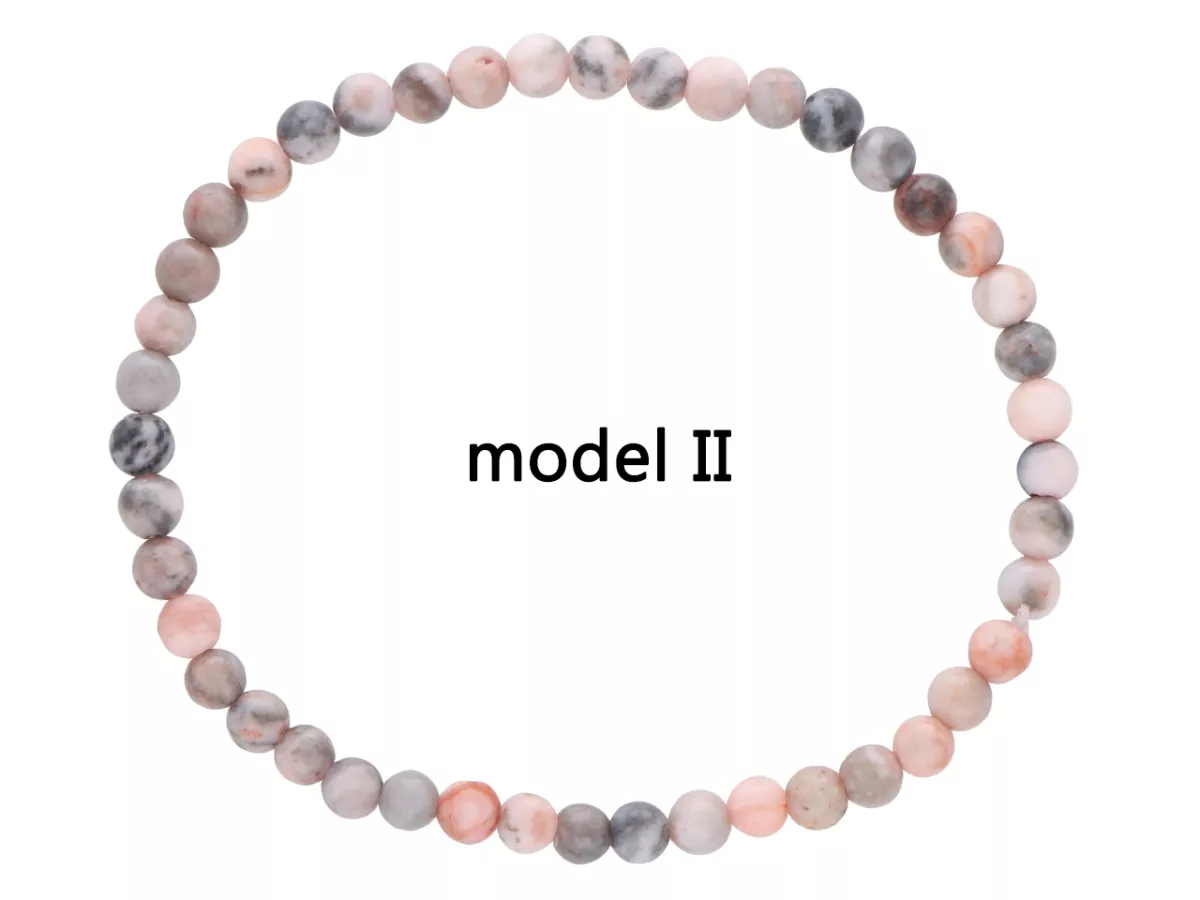 R3N42 BRANSOLETKA RODONIT KULE 4,5 mm