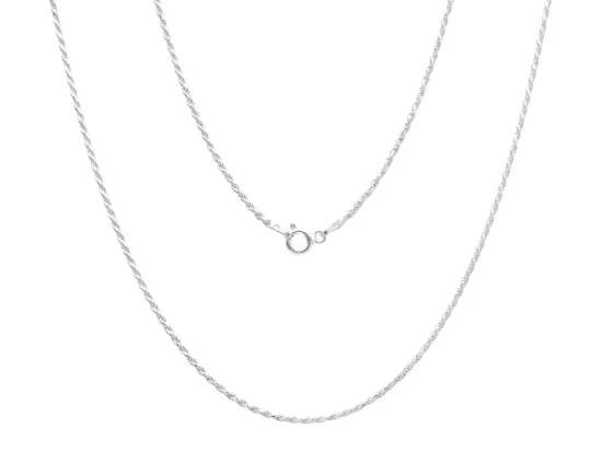 P3K38 ŁAŃCUSZEK CORDA 50 cm SREBRO 925