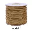 L3N28 SZNUREK JUBILERSKI WOSKOWANY 1 mm - 90 m