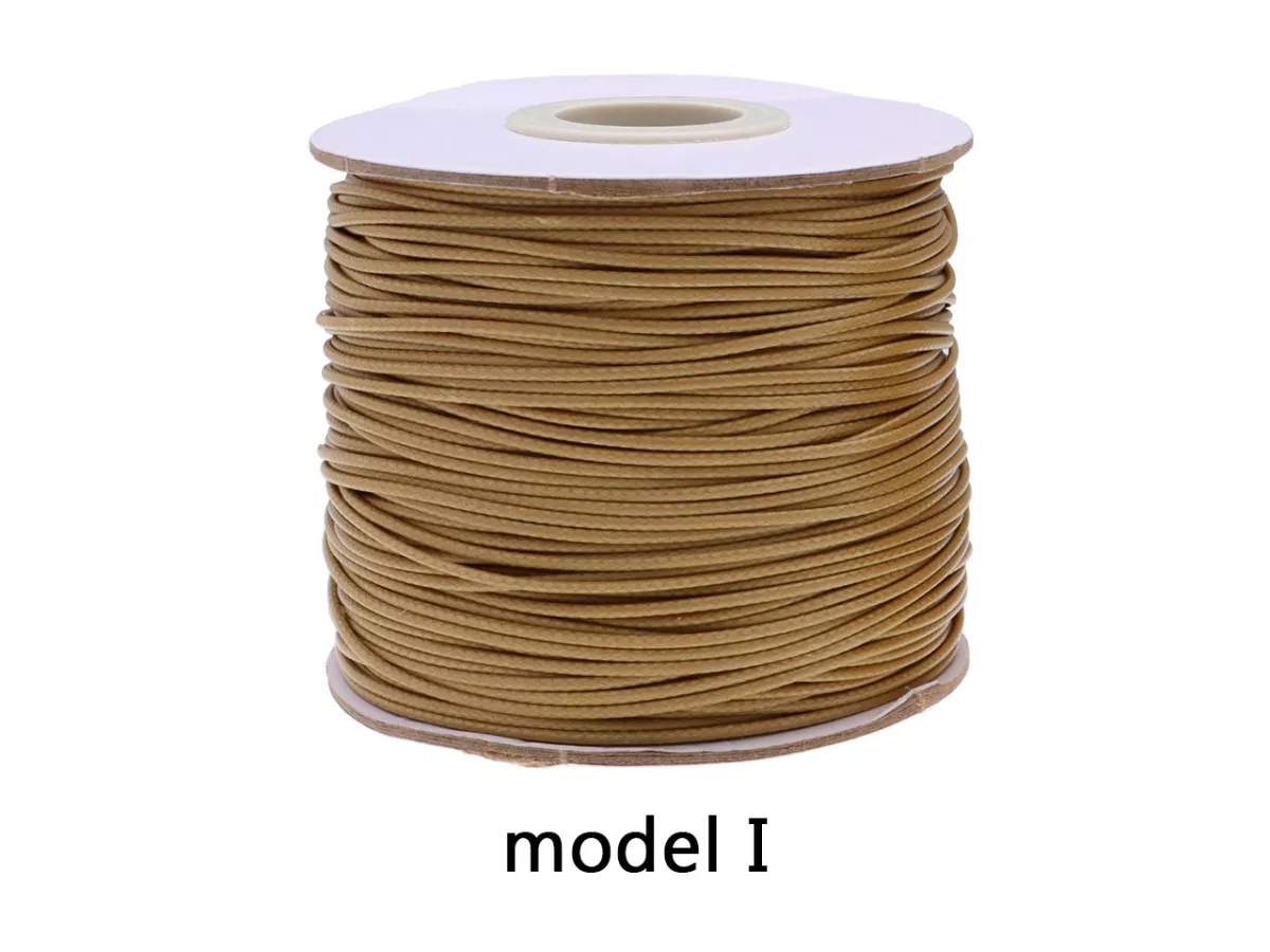 L3N28 SZNUREK JUBILERSKI WOSKOWANY 1 mm - 90 m