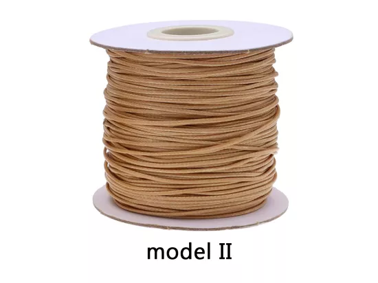 L3N28 SZNUREK JUBILERSKI WOSKOWANY 1 mm - 90 m