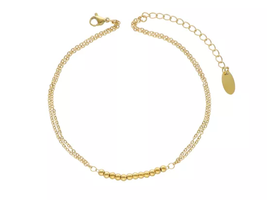 R4F06 BRANSOLETKA NA NOGĘ STAL CHIRURGICZNA