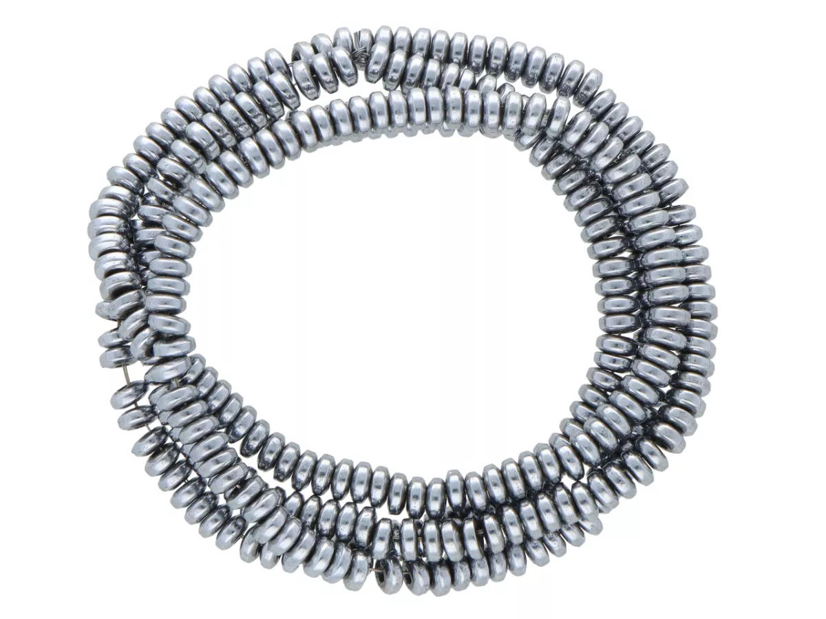 K6O68 HEMATYT TALERZYKI 3 mm - 1 SZNUR