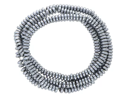 K6O68 HEMATYT TALERZYKI 3 mm - 1 SZNUR