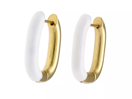 U1W58 KOLCZYKI STAL CHIRURGICZNA 1 PARA