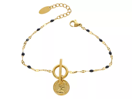 R3Y62 BRANSOLETKA ZE STALI CHIRURGICZNEJ