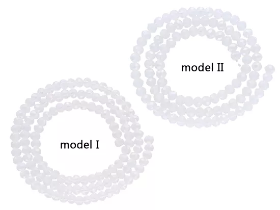 S1S78 KRYSZTAŁKI 3,5/2,5 mm - 1 SZNUR
