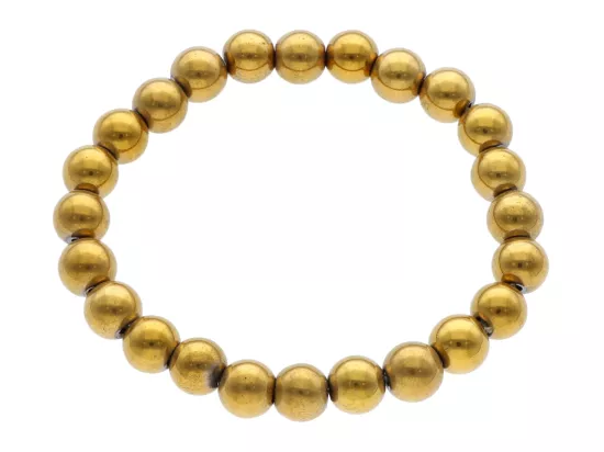 R1K32 BRANSOLETKA HEMATYT KULE 8 mm