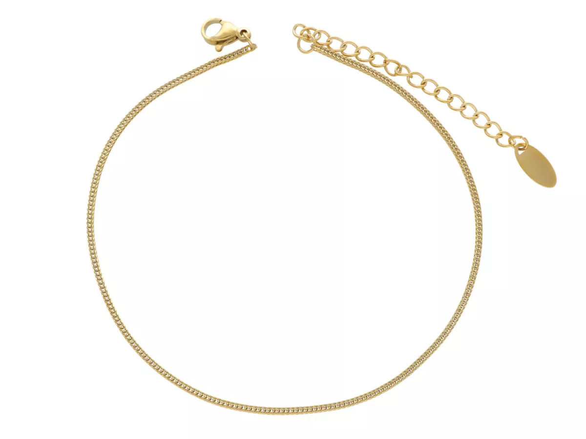 R3Y33A BRANSOLETKA NA NOGĘ STAL CHIRURGICZNA