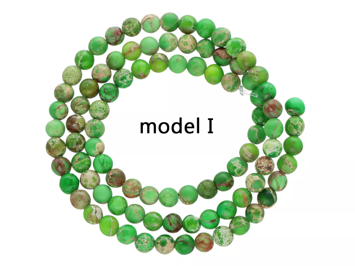 K7H21 JASPIS CESARSKI KULE 4,5 mm - 1 SZNUR