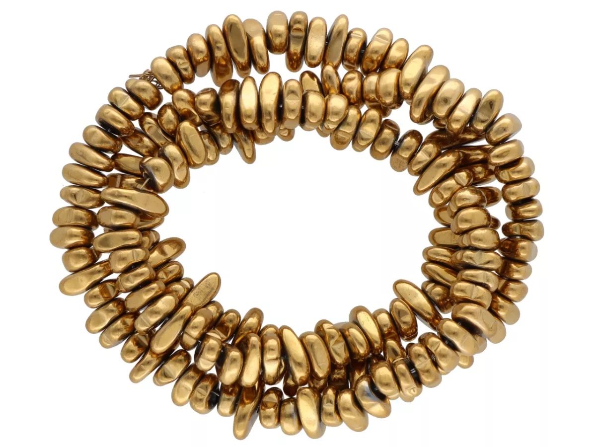 K7P49 HEMATYT MIODOWY SIECZKA - 1 SZNUR