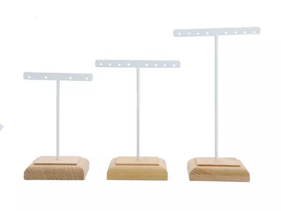 O1J63 ZESTAW EKSPOZYTORÓW NA KOLCZYKI - 3 SZTUKI