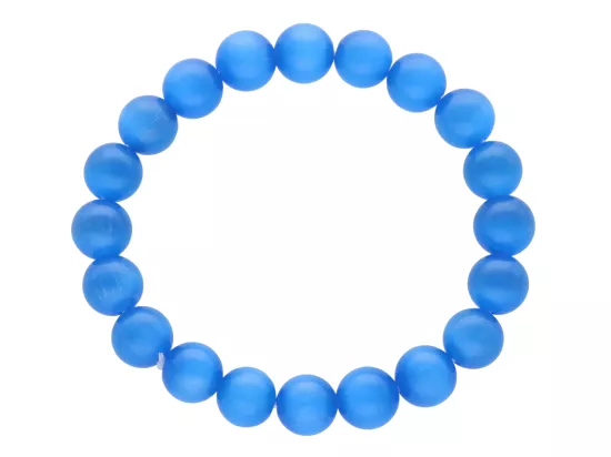 R4I14 BRANSOLETKA KOCIE OKO KULE 10 mm