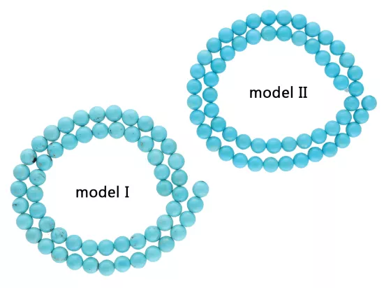 K7A02 TURKUS KULE 6 mm - 1 SZNUR