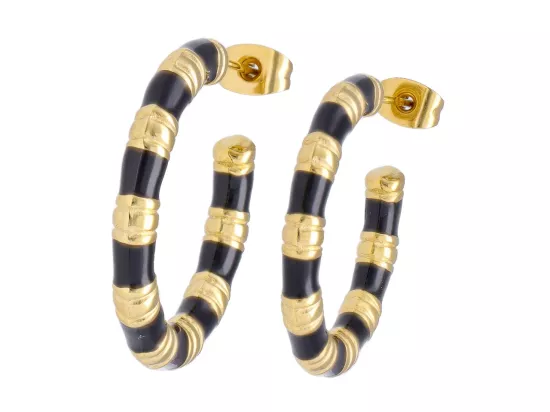 U1W92 KOLCZYKI STAL CHIRURGICZNA 1 PARA