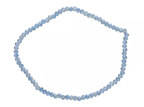 R3F95 BRANSOLETKA KRYSZTAŁKI 2,5 mm NA GUMCE