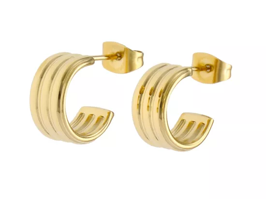 U1W55 KOLCZYKI STAL CHIRURGICZNA 1 PARA