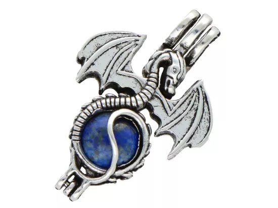 W2M47 WISIOR ZAWIESZKA SMOK LAPIS LAZULI