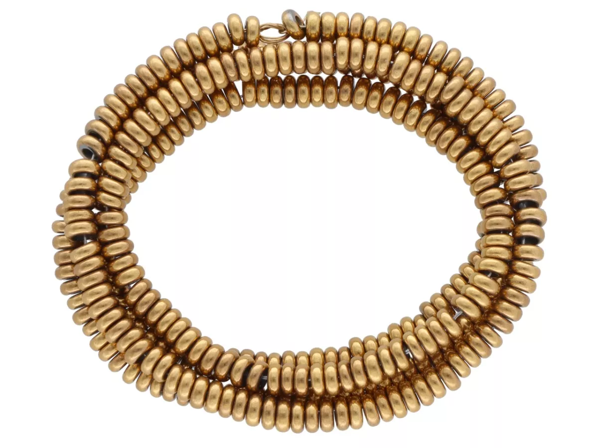 K7P28 HEMATYT MIODOWY OPONKI 3/1,3 mm - 1 SZNUR