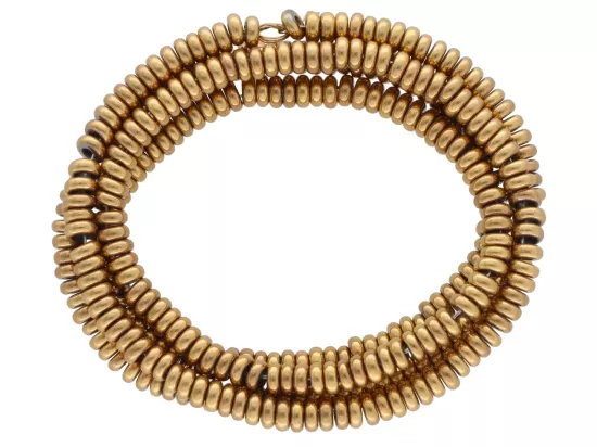 K7P28 HEMATYT MIODOWY OPONKI 3/1,3 mm - 1 SZNUR