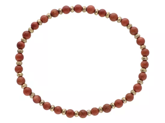 R4M45 BRANSOLETKA PIASEK PUSTYNI KULE 4,5 mm