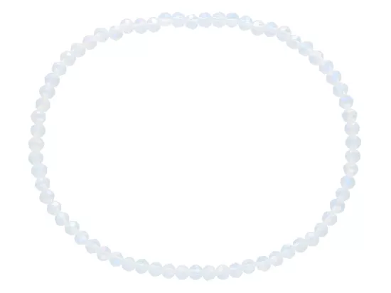 R2X16 BRANSOLETKA KRYSZTAŁKI 3 mm NA GUMCE