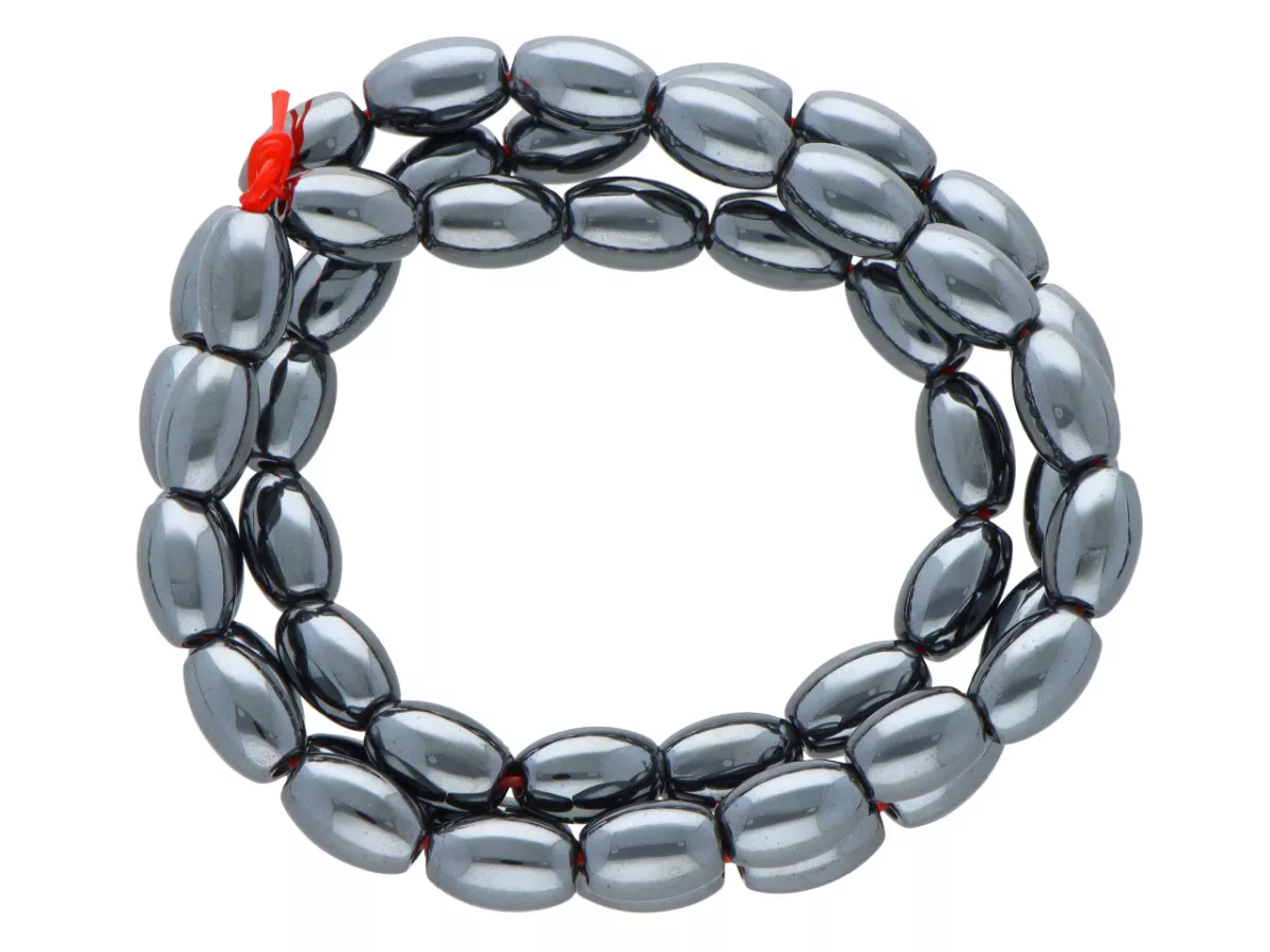 K6A72 HEMATYT ŁEZKI 8/5 mm 1 SZNUR