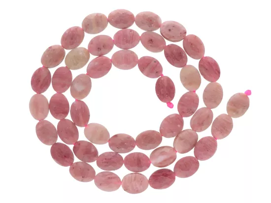 K7P67 RODONIT OWAL FASETOWANY 6/8 mm - 1 SZNUR