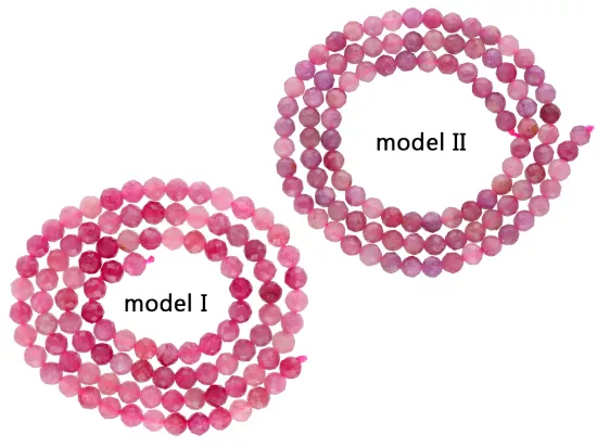 K7A40 TURMALIN KULE FASETOWANE 4 mm - 1 SZNUR