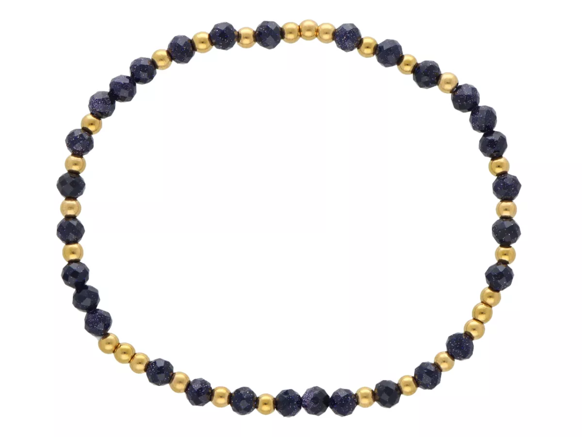 R5E28 BRANSOLETKA NOC KAIRU I STAL CHIRURGICZNA