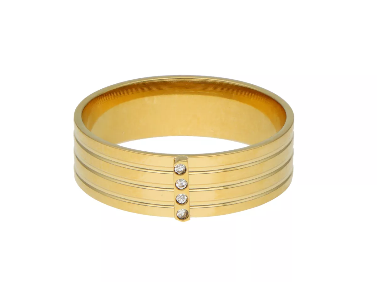 R3X62 PIERŚCIONEK ZE STALI CHIRURGICZNEJ - 1 SZTUKA