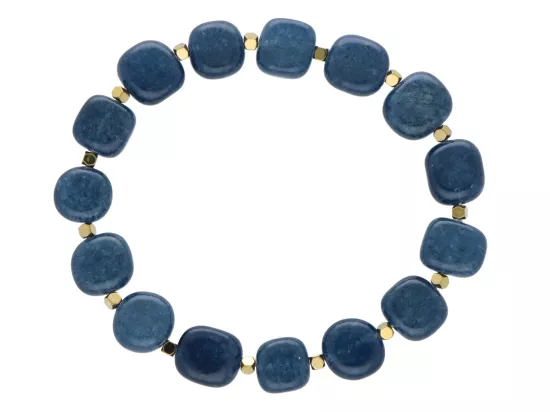 R5D72 BRANSOLETKA AGAT I HEMATYT