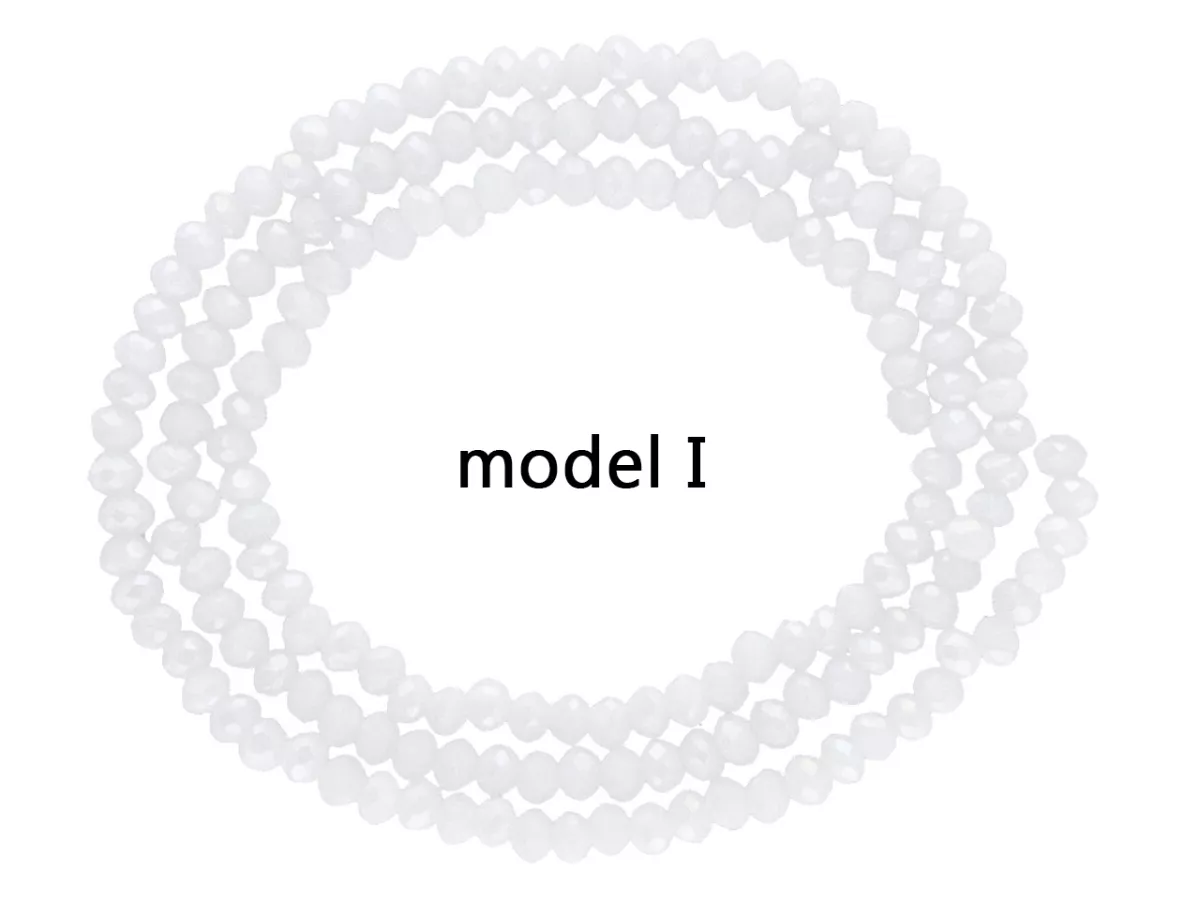 S1W23 KRYSZTAŁKI 2,5/2 mm - 1 SZNUR